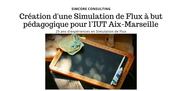 Simulation De Flux Pedagogique pour l'IUT de Aix-Marseille