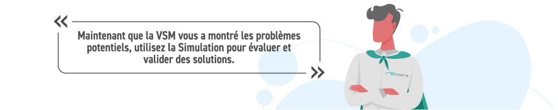 Conseil Simcore pour utiliser la simulation apres une VSM